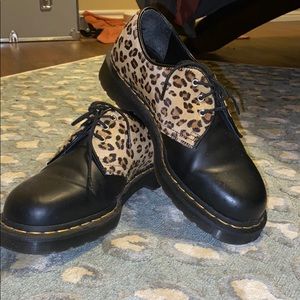 Cheetah print Dr. Martins